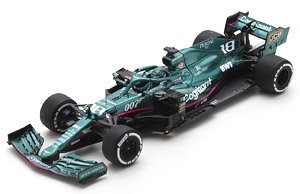 Aston Martin AMR21 No.18 Aston Martin Cognizant F1 Team Italian GP 2021 Lance Stroll (Diecast Car)