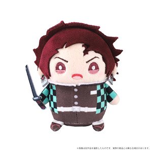 Demon Slayer: Kimetsu no Yaiba the Movie: Mugen Train Mamemate (Plush Mascot) Vol.5 Tanjiro Kamado Mugen Train (Anime Toy)