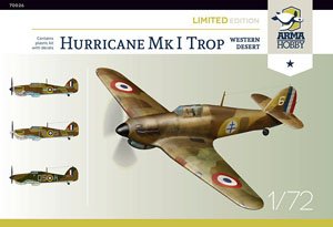 Hurricane Mk I Trop Western Desert Limited Edition (Plastic model)