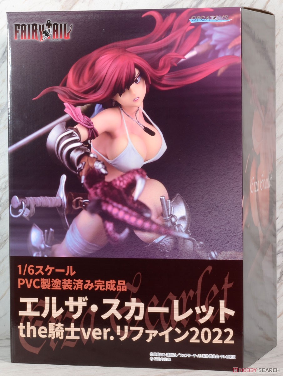 Erza Scarlet The Knight Ver. Refine 2022 (PVC Figure) Package1