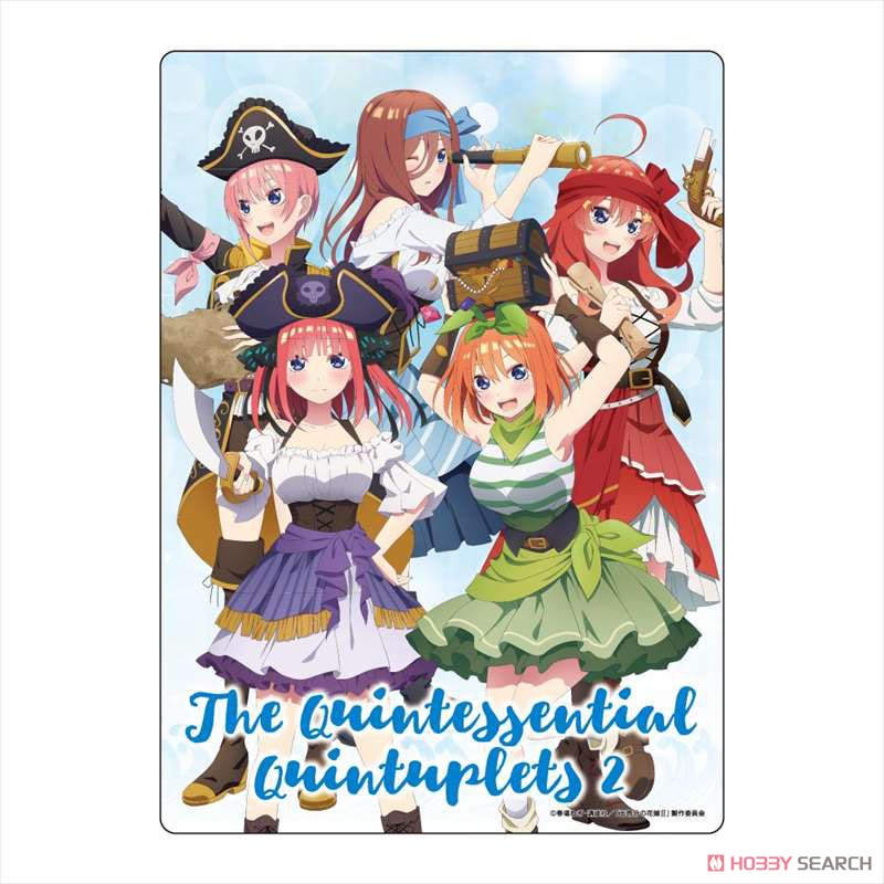 The Quintessential Quintuplets Season 2 Pirates B5 Pencil Board (Set of 8) (Anime Toy) Item picture7