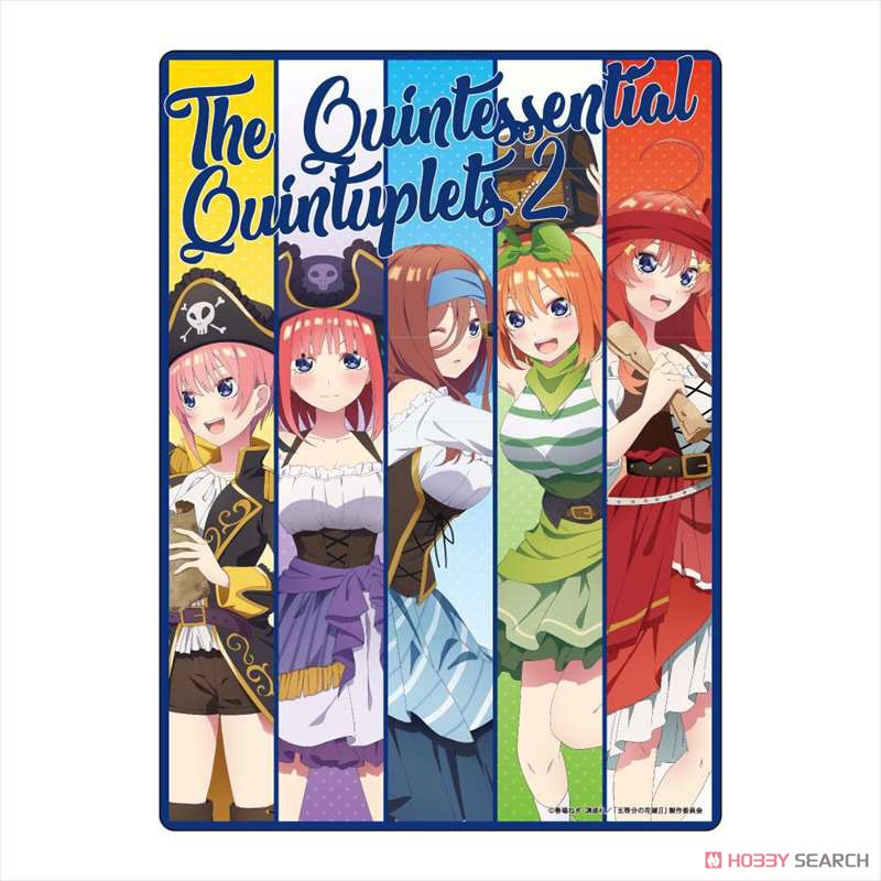 The Quintessential Quintuplets Season 2 Pirates B5 Pencil Board (Set of 8) (Anime Toy) Item picture8