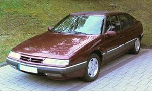 シトロエン XM 1995 チェリーレッド (ミニカー)