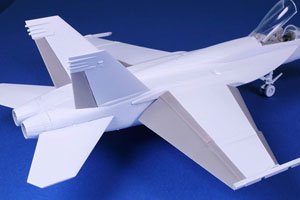 F-18E/F コントロールサーフェイス (アカデミー用) (プラモデル)