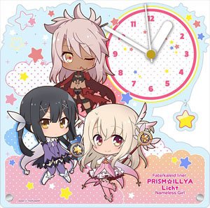 Fate/kaleid liner Prisma Illya: Licht - The Nameless Girl Puchichoko Acrylic Table Clock (Anime Toy)