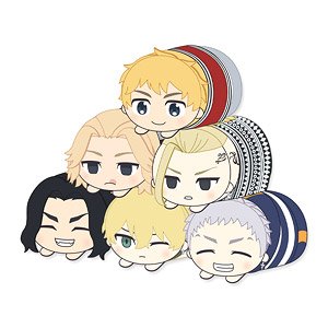 Tokyo Revengers Mochikororin Plush Mascot (Set of 6) (Anime Toy)