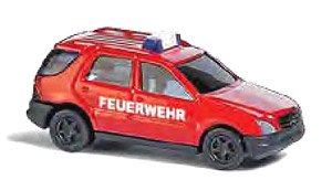 (N) MB C Class Fire Engine (Model Train)