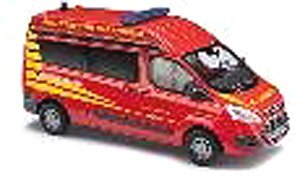 (HO) Ford Transit Fire Engine (Model Train)