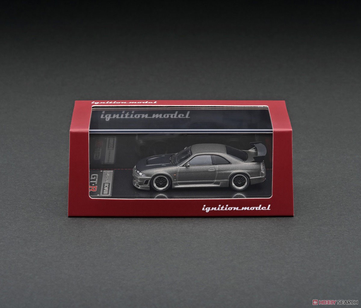 Nismo R33 GT-R Titanium Gray (Diecast Car) Package1