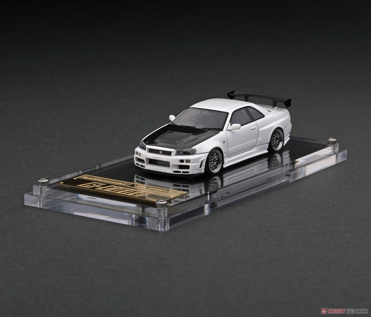 Nismo R34 GT-R R-tune White (ミニカー) 商品画像1