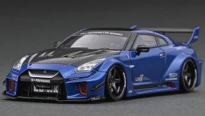 LB-Silhouette WORKS GT Nissan 35GT-RR Blue Metallic (ミニカー)