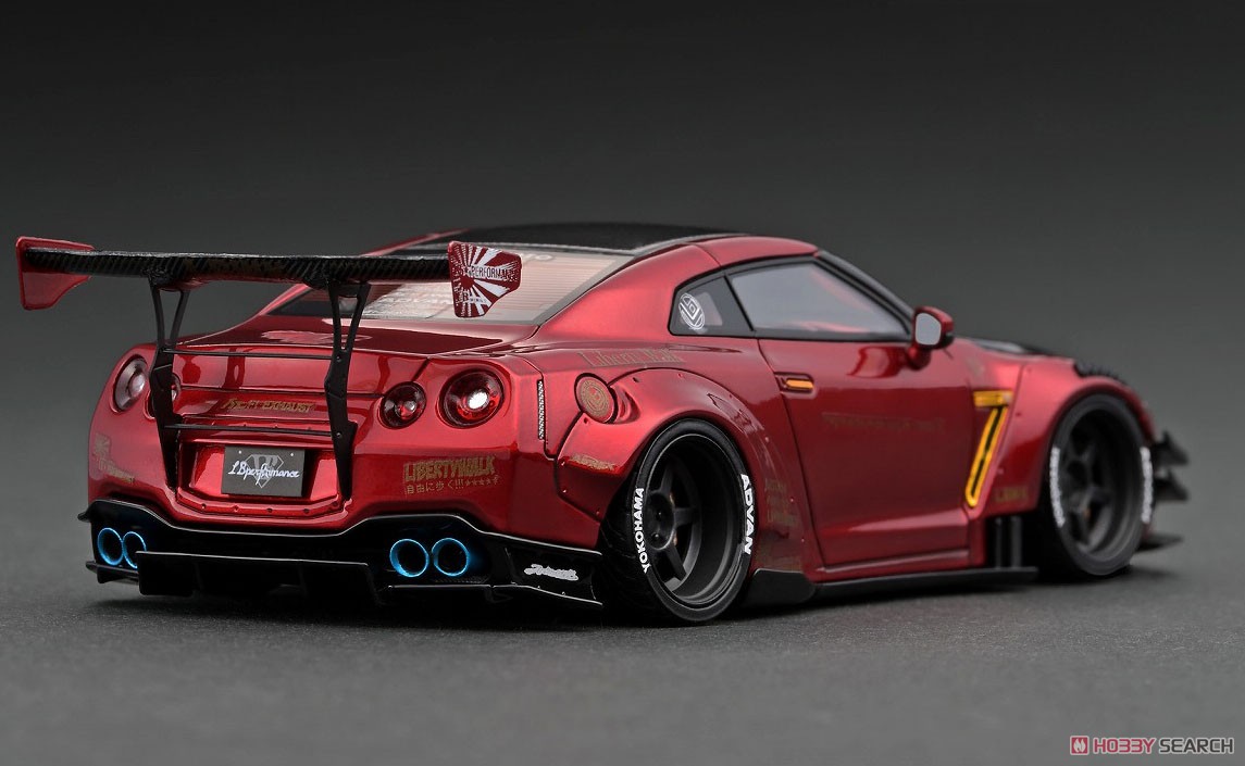 LB-WORKS Nissan GT-R R35 type 2 Red (ミニカー) その他の画像2