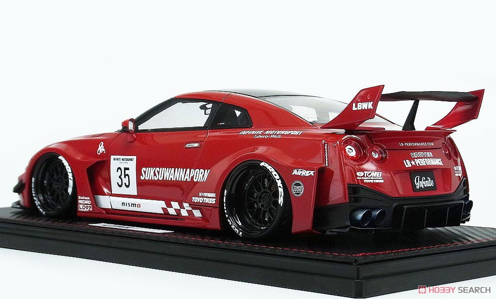 LB-Silhouette WORKS GT Nissan 35GT-RR Red (Diecast Car) Item picture2