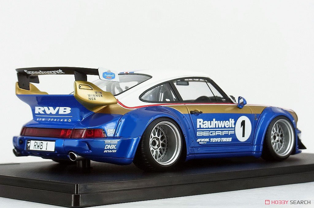 RWB 964 White/Blue/Gold (ミニカー) 商品画像2