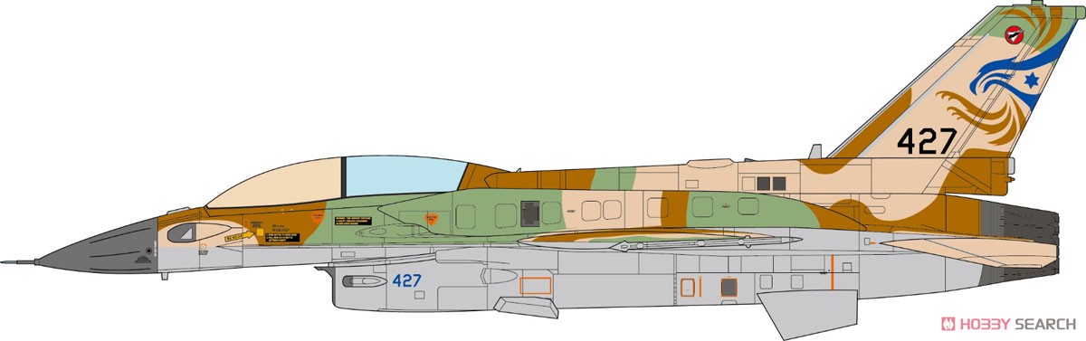 F-16I イスラエル航空宇宙軍 第253飛行隊 `The Negev Squadron` INIOHOS 2015 (完成品飛行機) その他の画像1