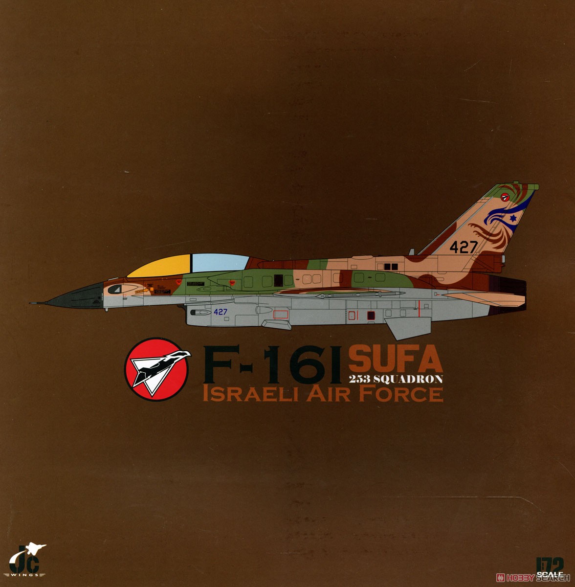 F-16I イスラエル航空宇宙軍 第253飛行隊 `The Negev Squadron` INIOHOS 2015 (完成品飛行機) パッケージ1