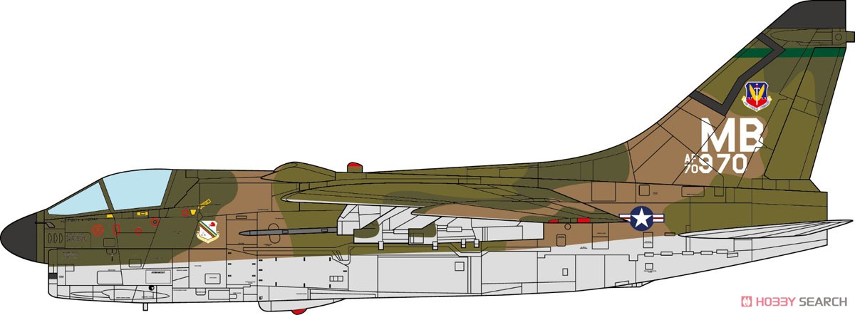 A-7D アメリカ空軍 第354戦闘航空団 1972 (完成品飛行機) その他の画像1