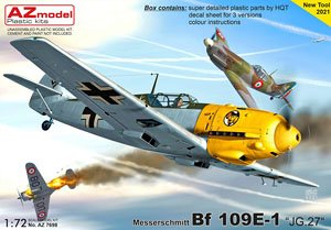 Bf109E-1 `JG.27` (Plastic model)