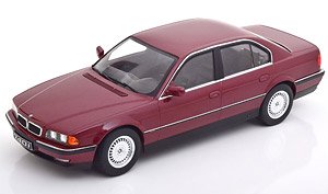 BMW 740i E38 1.series 1994 Darkred Metallic (Diecast Car)