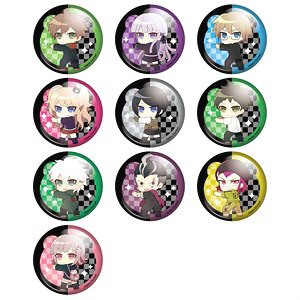 Danganronpa 1-2 Reload Oshi Oshi Can Badge (Set of 10) (Anime Toy)