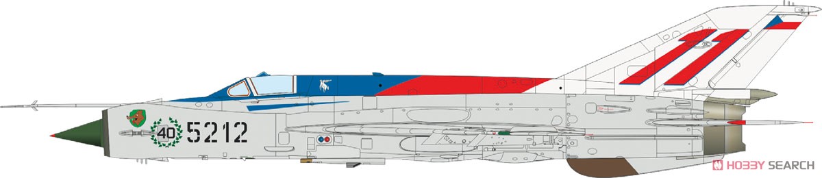 MiG-21MF 戦闘攻撃機 ウィークエンドエディション (プラモデル) 塗装2