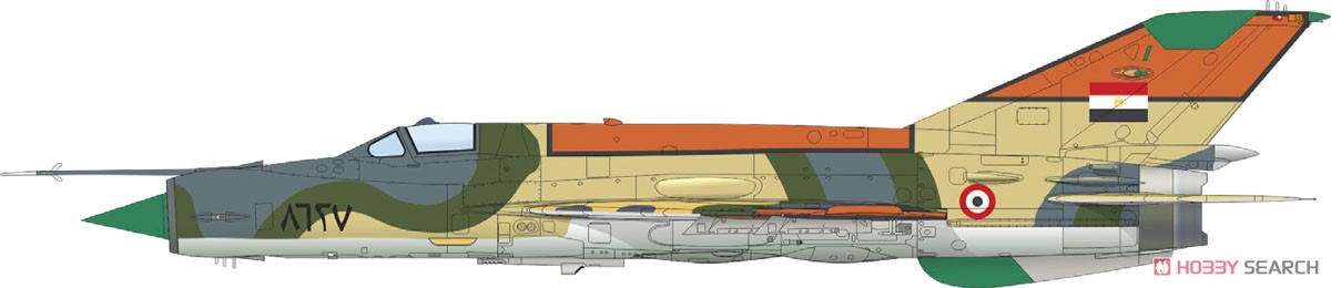 MiG-21MF 戦闘攻撃機 ウィークエンドエディション (プラモデル) 塗装4
