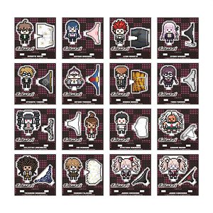 Trading Underwear Mini Acrylic Stand Danganronpa (Set of 16) (Anime Toy)