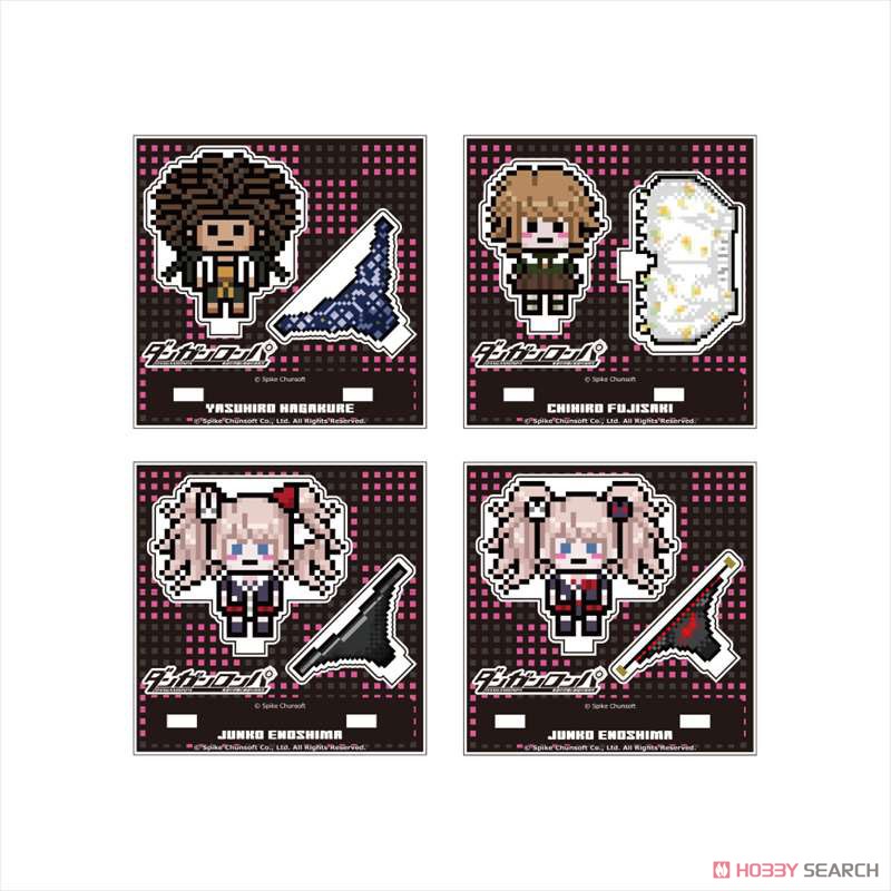 Trading Underwear Mini Acrylic Stand Danganronpa (Set of 16) (Anime Toy) 商品画像5