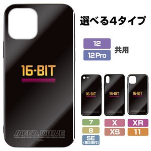 Mega Drive Tempered Glass iPhone Case [for 12/12Pro] (Anime Toy)