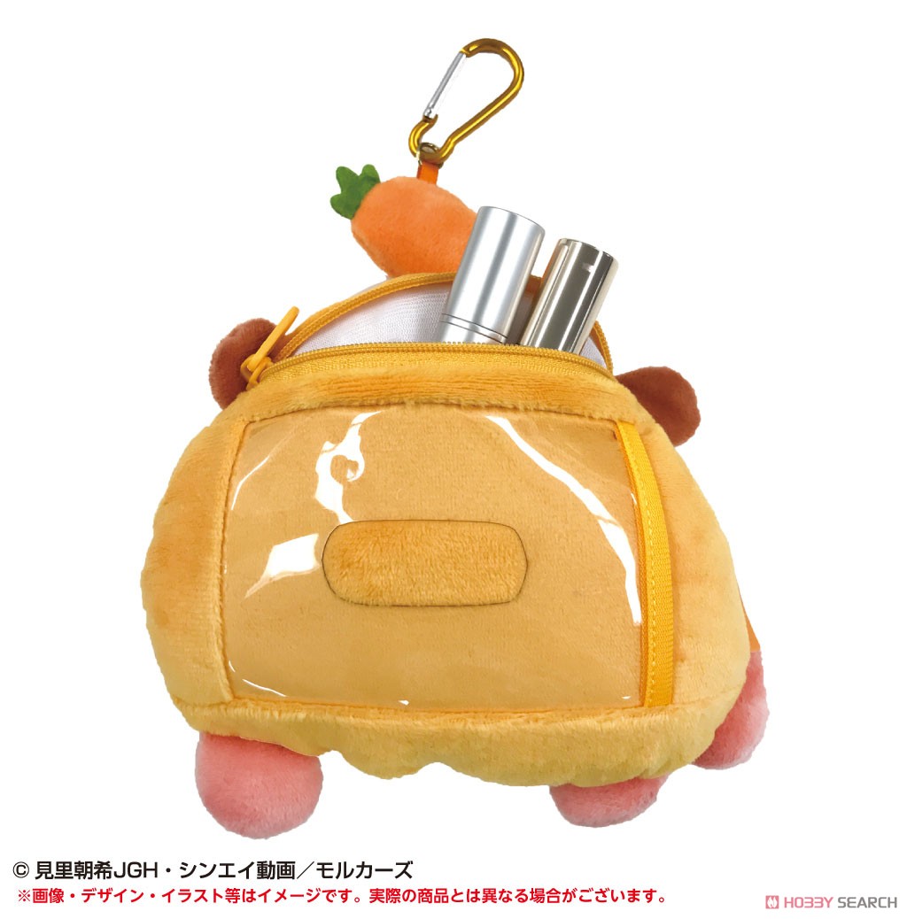 Pui Pui Molcar Fuwafuwa Pass Case (2) Shiromo (Anime Toy) Other picture1