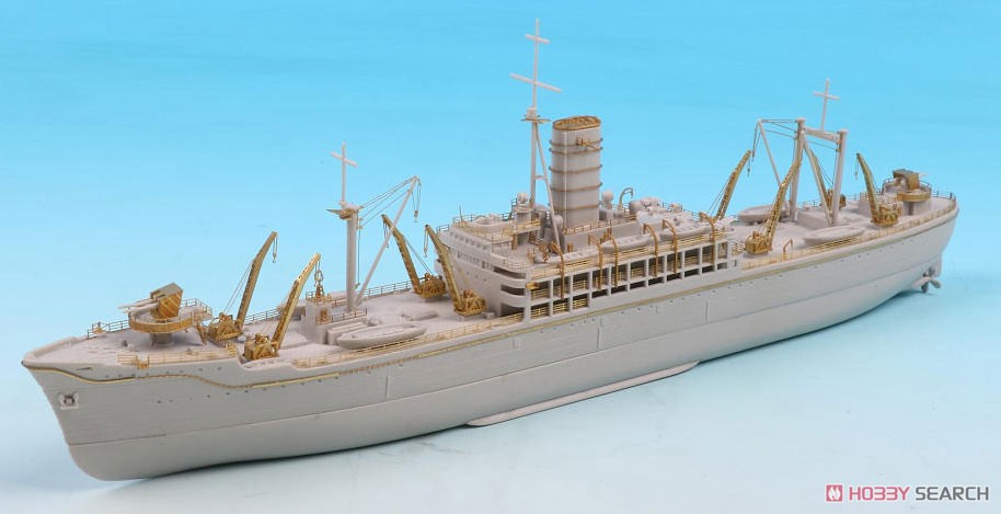 日本海軍 給糧艦 伊良湖 最終時 エッチングパーツ&木製甲板付き (プラモデル) 商品画像1