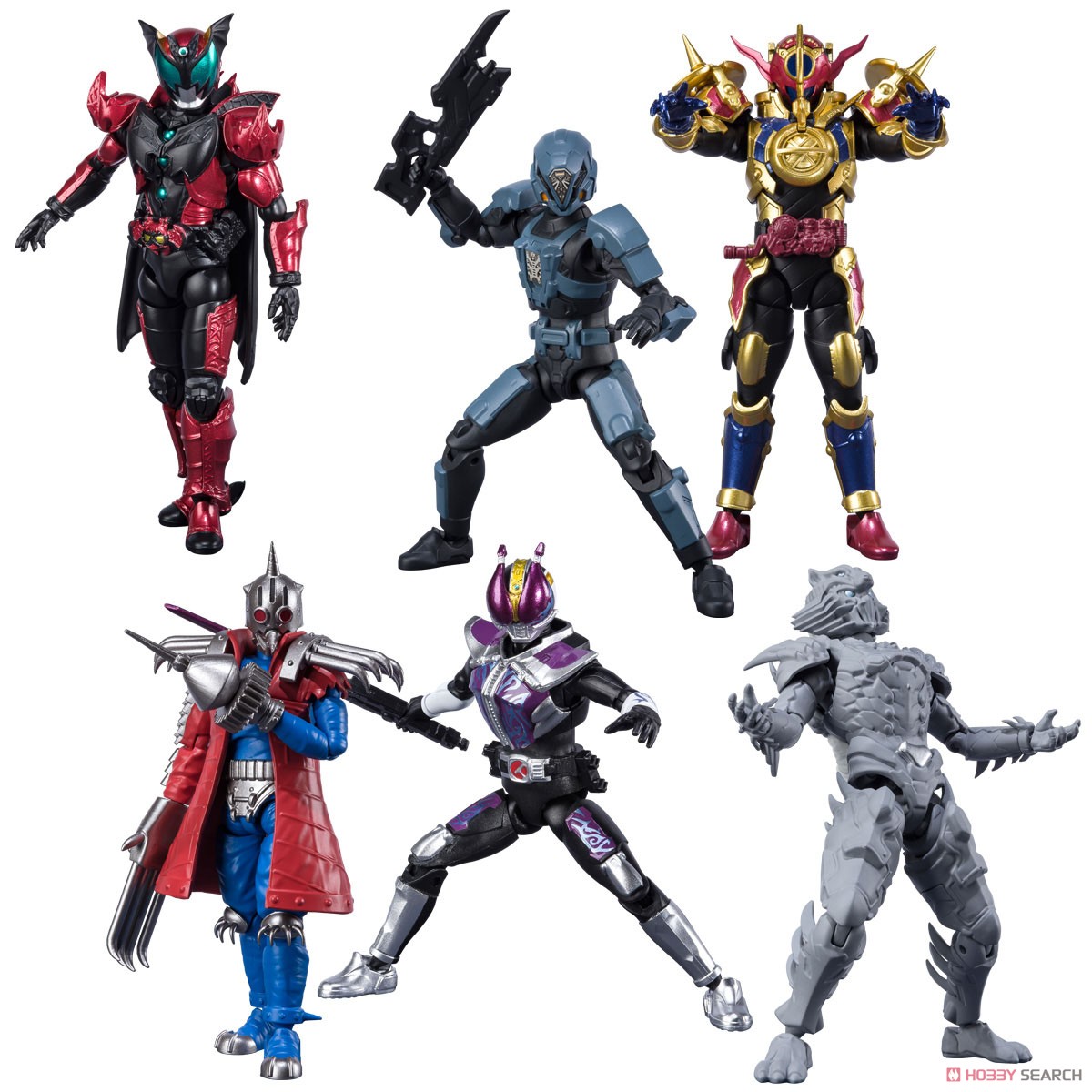 SHODO-O Kamen Rider 8 (Set of 10) (Shokugan) Item picture1