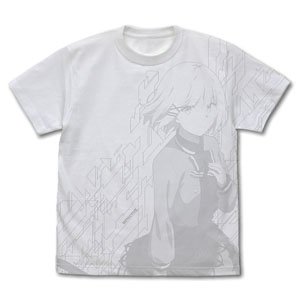 探偵はもう、死んでいる。 シエスタ オールプリントTシャツ WHITE XL (キャラクターグッズ)