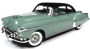 1950 Olds Rocket 88 Holiday Coupe (Green / Black) (Diecast Car)
