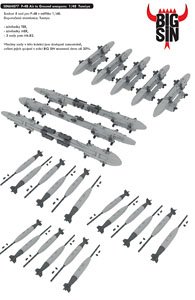 F-4B Air to Ground Weapons (for Tamiya) (Plastic model)