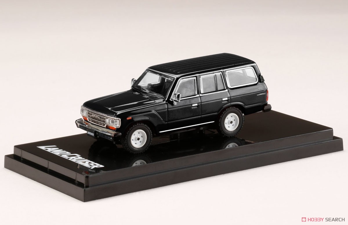 Toyota Land Cruiser 60 GX 1988 Black (Diecast Car) Item picture1