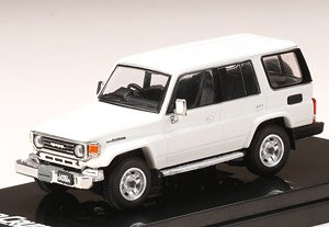 トヨタ ランドクルーザー 70 ZX 4DOOR 1994 ホワイト (ミニカー)
