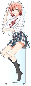 My Teen Romantic Comedy Snafu Climax [Especially Illustrated] Big Acrylic Stand (Lying Down) Yui (Anime Toy)