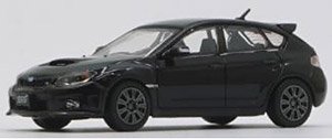 スバル 2009 インプレッサ WRX ブラック (RHD) (ミニカー)