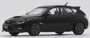 スバル 2009 インプレッサ WRX ブラック (LHD) (ミニカー)