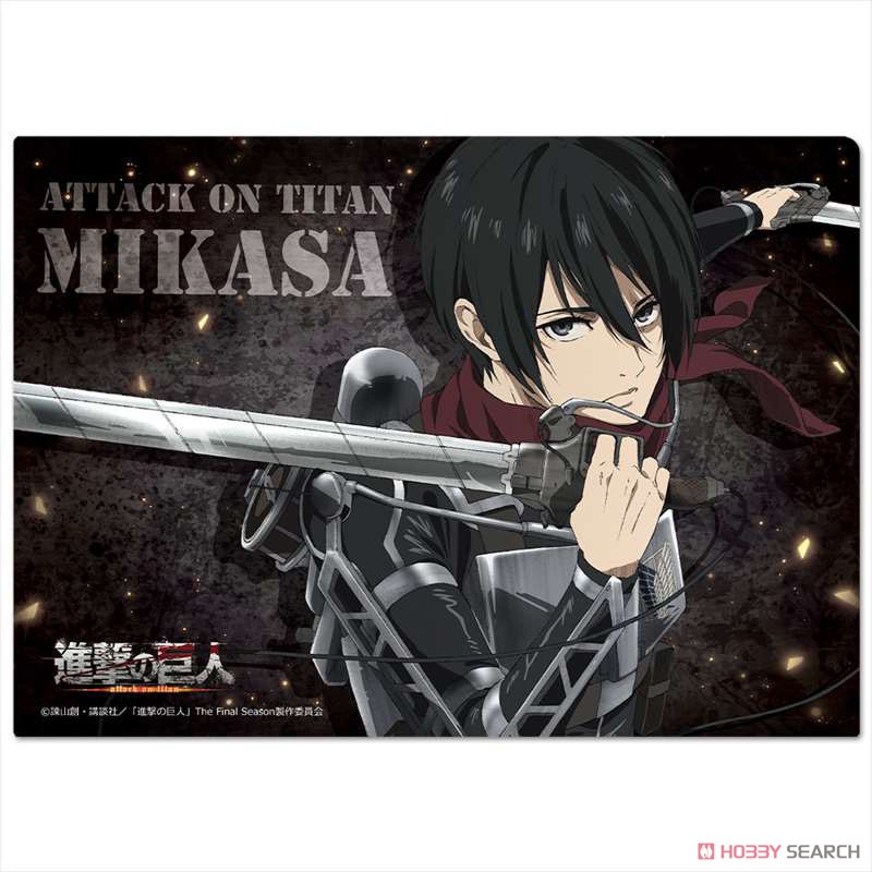 Attack on Titan Clear File X [Mikasa & Levi] (Anime Toy) Item picture3