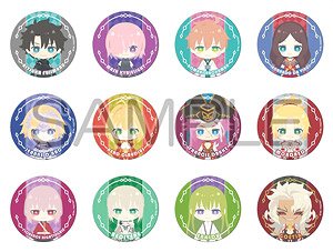 Fate/Grand Order Final Singularity - Grand Temple of Time: Solomon Pas Chara Trading Can Badge (Set of 12) (Anime Toy)