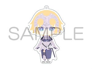 Fate/Grand Order Final Singularity - Grand Temple of Time: Solomon Pas Chara Acrylic Key Ring Jeanne d`Arc (Anime Toy)