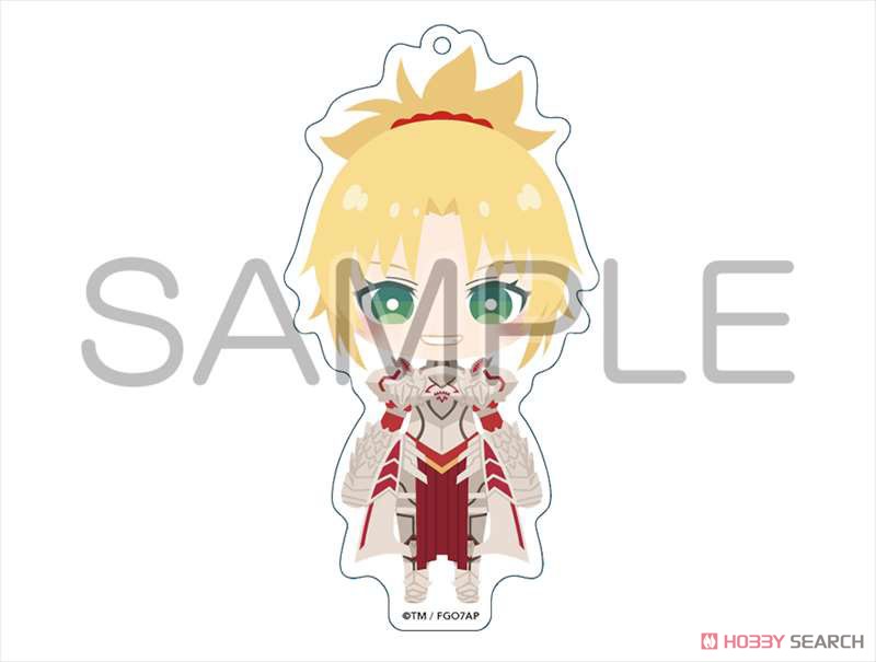 Fate/Grand Order Final Singularity - Grand Temple of Time: Solomon Pas Chara Acrylic Key Ring Mordred (Anime Toy) Item picture1