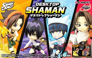 Shaman King DesQ Desktop Shaman (Set of 6) (Anime Toy)
