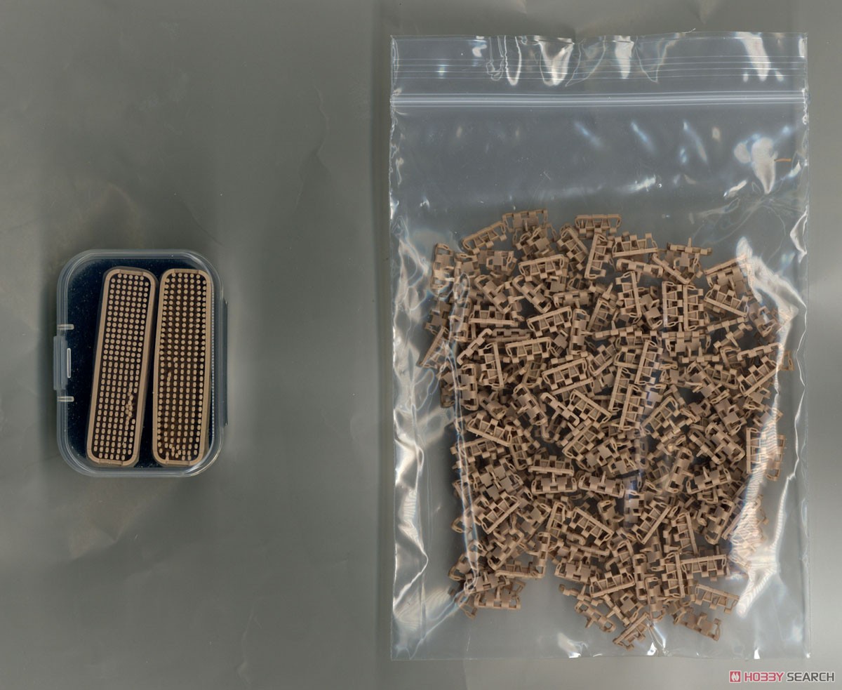 3D Printed Workable Track Links for Pz.Kpfw.III/IV Early Production (Plastic model) 中身1