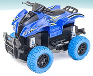 R/C Blue Buggy 4x4 ATV (Blue) (27MHz) (RC Model)