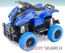 R/C Blue Buggy 4x4 ATV (Blue) (27MHz) (RC Model) Item picture1