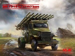 BM-13-16 on G7107 Base (Plastic model)