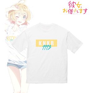 TV Animation [Rent-A-Girlfriend] [Especially Illustrated] Mami Nanami Beach Date Ver. Wear Big Silhouette T-Shirt Unisex S (Anime Toy)